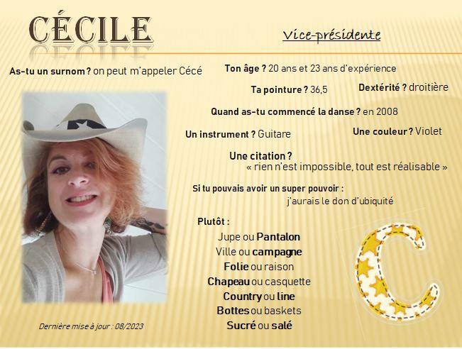 Présentation Cécile